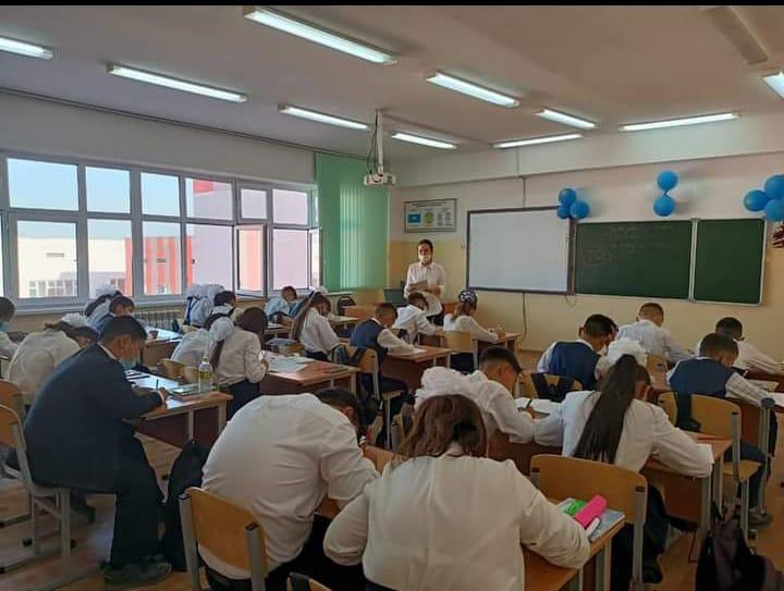 "Дұрыс тамақтану-денсаулық кепілі" атты диктант